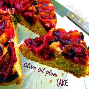 Olive Oil Plum Cake image