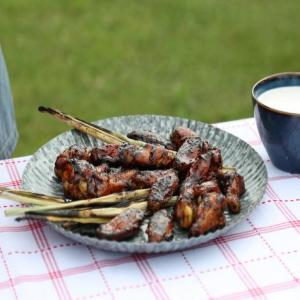 Sugarcane Wings with Cane Row BBQ Sauce and Rosemary Ranch_image