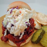Pittsburgh Style Ham BBQ Sandwiches_image