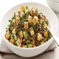 French Lentils with Caramelized Celery Root and Parsley image