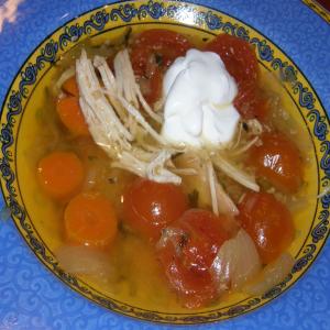 Yucatan - Style Chicken and Vegetable Soup image