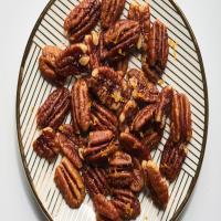 Salted Buttered Pecans with Orange and Nutmeg image