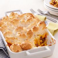 Bubbly & Golden Mexican Beef Cobbler image