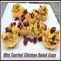 Mini Curried Chicken Salad Cups_image