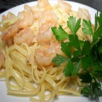 Microwave Shrimp Scampi for Two image