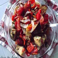 Oven Roasted Peppers and Eggplant_image