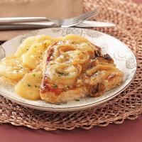 Slow-Cooked Pork Chops & Scalloped Potatoes_image
