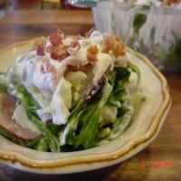 BONNIE'S LAYERED SPINACH AND BACON SALAD_image