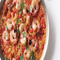 Skillet Shrimp and Orzo_image