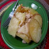 Chicken, Tarragon and Potato Casserole image