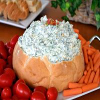 Spinach Dip a Lighter Version_image