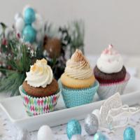 Gingerbread Cupcakes with Lemon Curd Filling and Whipped Cream Frosting Recipe - (4.4/5) image