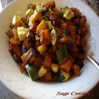 Roasted Butternut Squash and Carrots. image