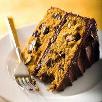 Chocolate-Pumpkin Layer Cake_image