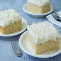 Coconut Sheet Cake with Marshmallow-Cream Cheese Frosting image