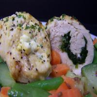 Spinach & Feta Stuffed Chicken Breasts image