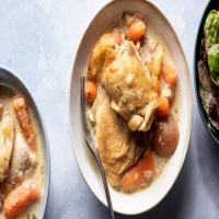 Creamy Crockpot Chicken and Vegetables_image