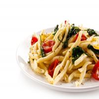Penne with Spinach, Shrimp, Tomatoes and Basil_image
