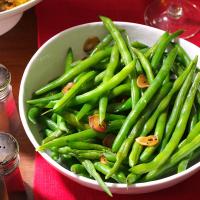 Fresh Green Beans & Garlic_image