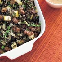 Wild Rice Dressing with Apples and Chestnuts_image