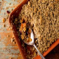 Gluten-Free Apple, Pear and Cranberry Pecan Crumble image