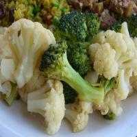 Broccoli or Cauliflower with a Soy-Lemon Dressing_image
