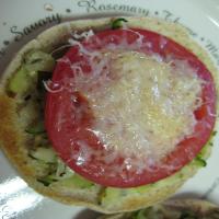 Grilled Zucchini Parmesan Sandwiches image