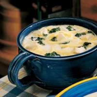 Spinach Cheese Soup image