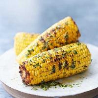 BBQ corn cobs with comté & herb butter image