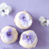 Mini Coconut Cupcakes with Passion Fruit Icing_image