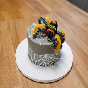 Webbed Spider Cake image