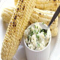 Grilled Corn with Parmesan-Herb Butter image
