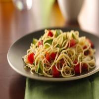 Angel Hair Pasta with Avocado and Tomatoes image