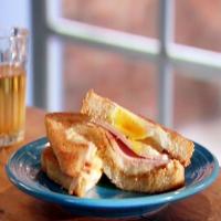 Egg in a Hole Grilled Cheese image