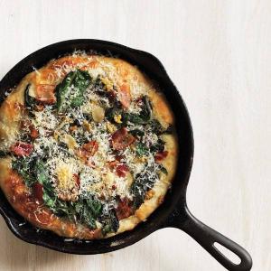 Clam, Chard, and Bacon Pizza_image