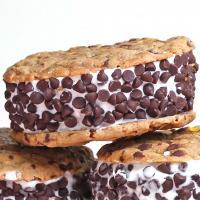 Vegan Chocolate Chip Cookie Ice Cream Sandwiches Recipe by Tasty_image