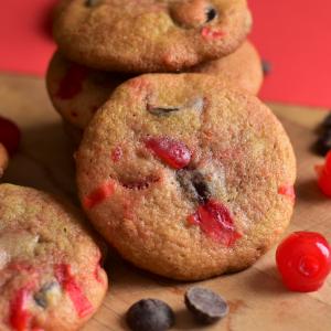 Chewy Chocolate-Cherry Cookies image