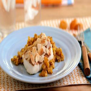 Almond Crusted Cod With Apricot Chutney image