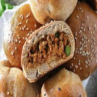Spiced Chicken Stuffed Buns Recipe by Tasty_image