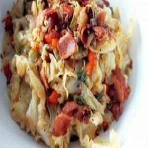 Smothered Cabbage with Bacon_image