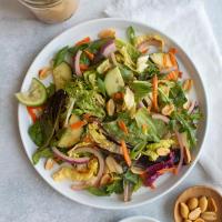 Thai Salad with Peanut Dressing image