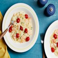 Baby Shrimp Scampi and Angel Hair Pasta_image