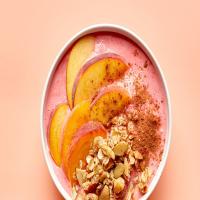 Peach Melba Smoothie Bowl image