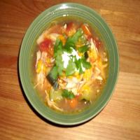 Chicken Tortilla Soup With Lime image