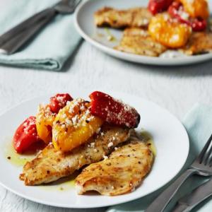 Chicken with Baby Bell Peppers_image