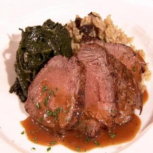 Pan Roasted Filet Mignon with Rum-Red Chile Sauce_image