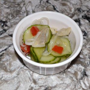 Pickled Herring and Cucumber Salad image
