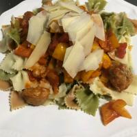 Contadina® Bow Ties In Sausage And Pepper Sauce image
