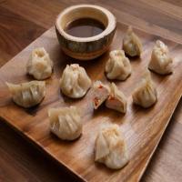 Shrimp Shumai and Pork Pot Stickers with Dipping Sauce image