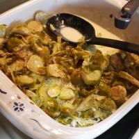 Creamy Parmesan Brussels Sprouts_image